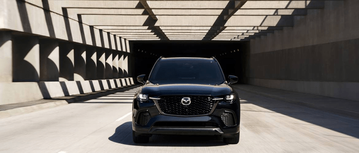 Mazda CX-70 driving on road