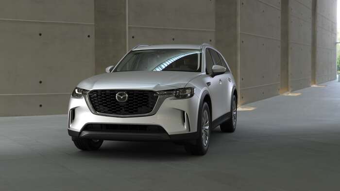 White Mazda CX-90