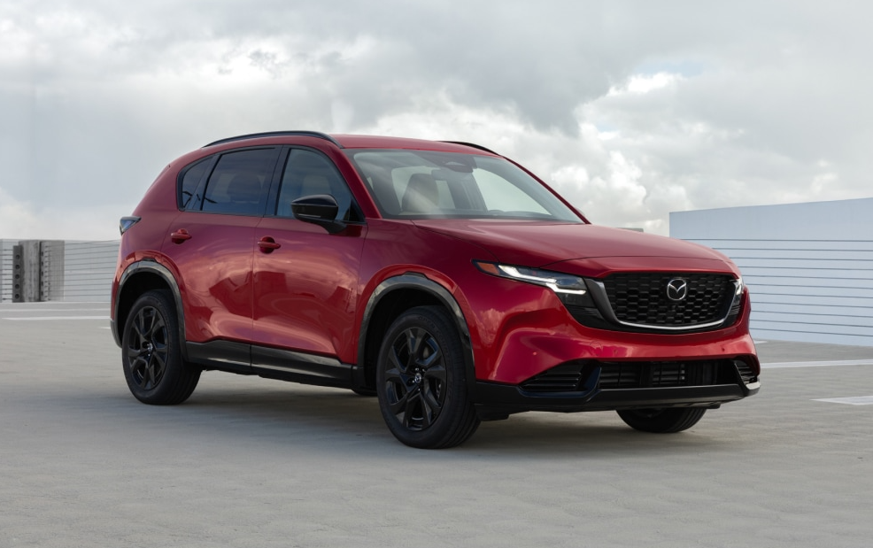 Red 2026 Mazda CX-5 parked