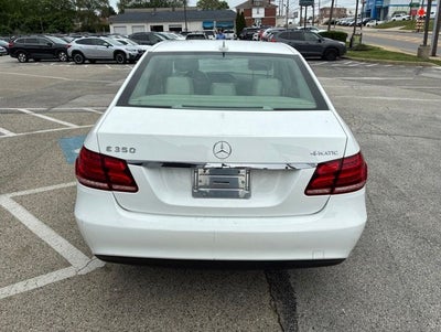 2014 Mercedes-Benz E-Class E 350 4MATIC®