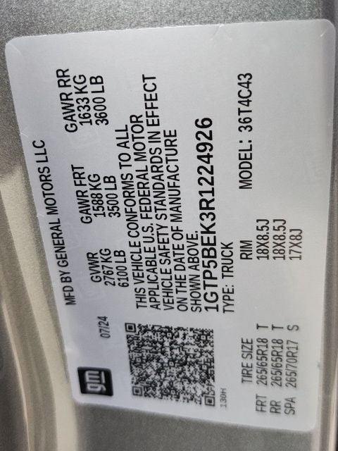 2024 GMC Canyon Elevation