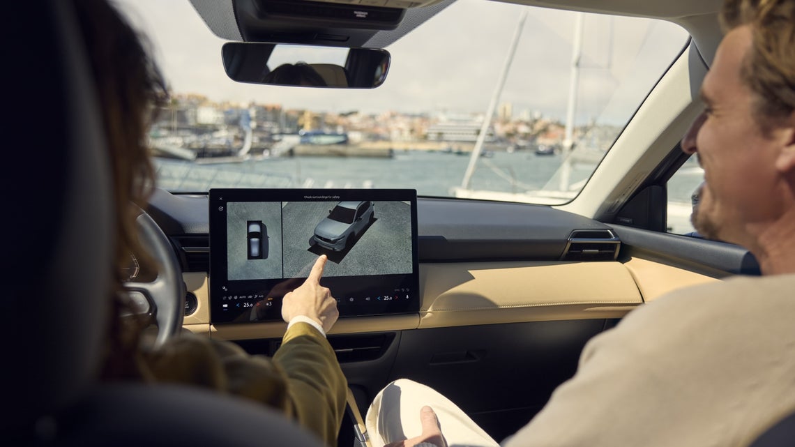 2026 Mazda CX-5 15.6-inch center touchscreen display | John Kennedy Mazda Pottstown in Pottstown PA