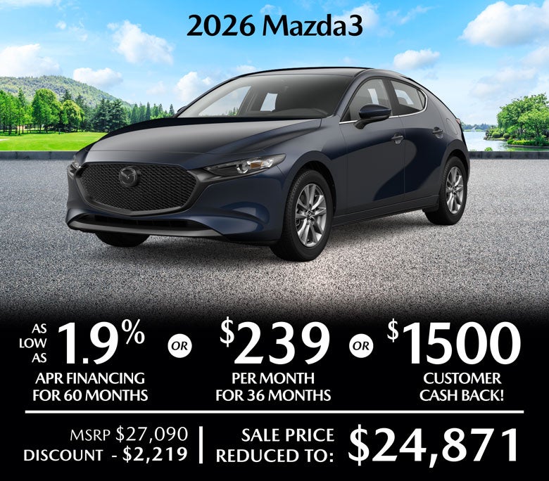 2026 Mazda3 Sedan