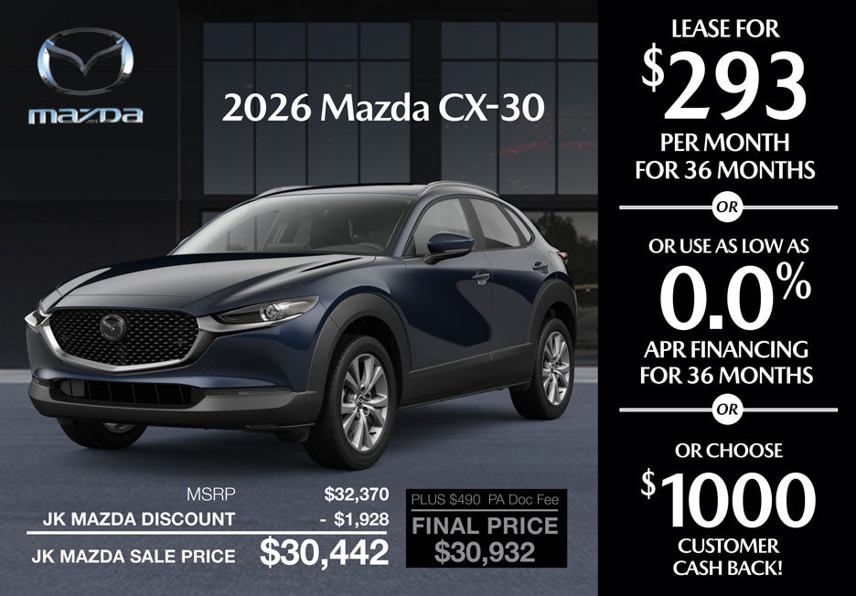 2026 MAZDA CX-30
