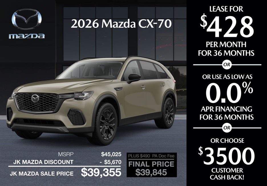 2026 MAZDA CX-70