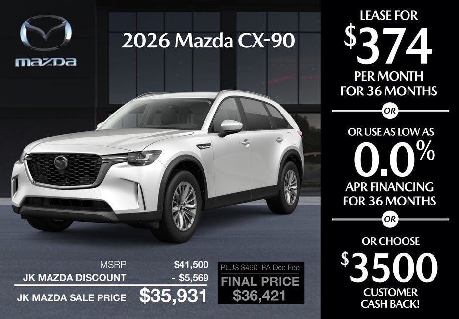 2026 MAZDA CX-90